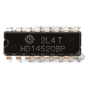 R12070-100 IC HD14520BP DIP-16 단자 제작 커넥터 잭