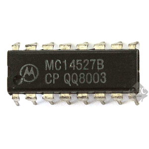 R12070-103 IC MC14527BCP DIP-16 단자 제작 커넥터