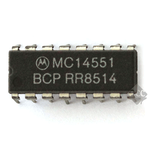 R12070-114 IC MC14551BCP DIP-16 단자 제작 커넥터