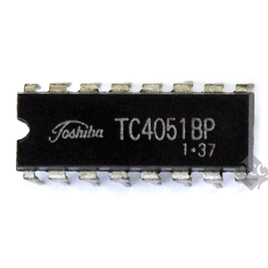 R12070-149 IC TC4051BP DIP-16 단자 제작 커넥터 잭