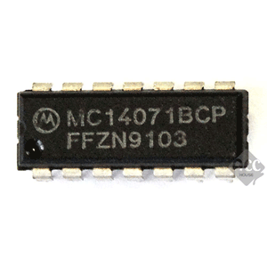 R12070-163 IC MC14071BCP DIP-14 단자 제작 커넥터