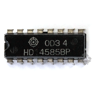 R12070-187 IC HD14585BP DIP-16 단자 제작 커넥터 핀