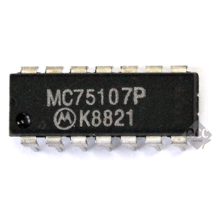 R12070-190 IC MC75107P DIP-14 단자 제작 커넥터 핀