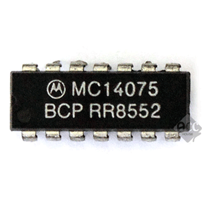 R12070-203 IC MC14075BCP DIP-14 단자 제작 커넥터