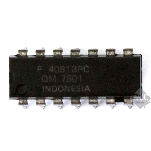 R12070-206 IC F4081BPC DIP-14 단자 제작 커넥터 핀