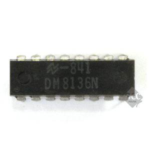 R12070-255 IC DM8136N DIP-16 단자 제작 커넥터 핀