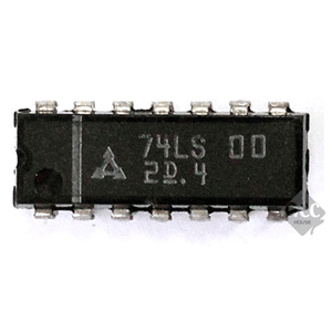 R12070-304 IC 74LS00 DIP-14 단자 제작 커넥터 잭 핀