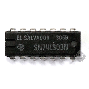R12070-311 IC SN74LS03N DIP-14 단자 제작 커넥터 핀