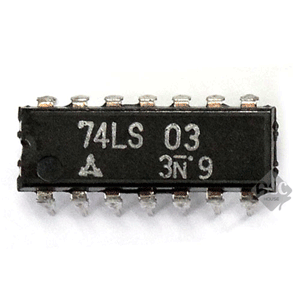 R12070-313 IC 74LS03 DIP-14 단자 제작 커넥터 잭 핀
