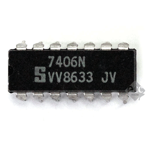 R12070-325 IC 7406N DIP-14 단자 제작 커넥터 잭 핀