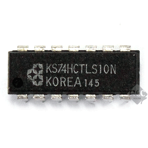 R12070-334 IC KS74HCTLS10N DIP-14 단자 제작 커넥터