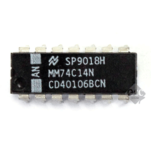 R12070-339 IC MM74C14N DIP-14 단자 제작 커넥터 핀