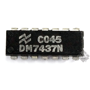 R12070-355 IC DM7437N DIP-14 단자 제작 커넥터 핀