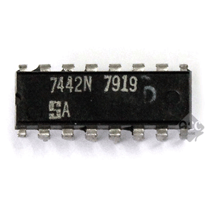 R12070-362 IC 7442N DIP-16 단자 제작 커넥터 잭 핀
