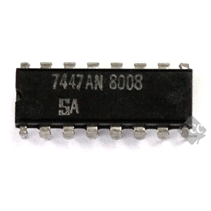R12070-363 IC 7447AN DIP-16 단자 제작 커넥터 잭 핀