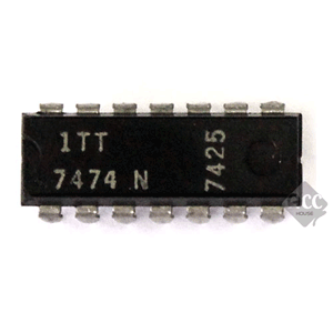 R12070-376 IC 7474N DIP-14 단자 제작 커넥터 잭 핀