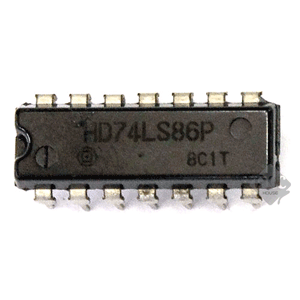 R12070-387 IC HD74LS86P DIP-14 단자 제작 커넥터 핀