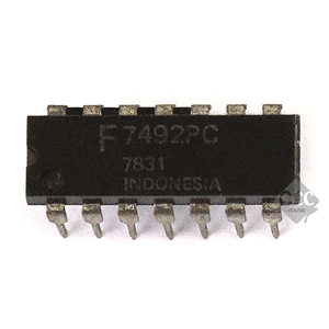 R12070-393 IC F7492PC DIP-14 단자 제작 커넥터 핀