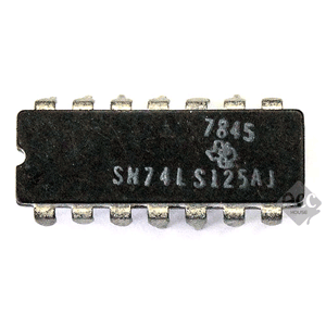 R12070-403 IC SN74LS125AJ DIP-14 단자 제작 커넥터