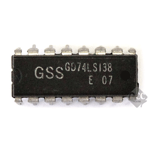 R12070-413 IC GD74LS138 DIP-16 단자 제작 커넥터 핀