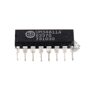 R12070-42 IC UM34811A DIP-16 단자 제작 커넥터 핀