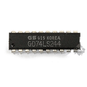 R12070-436 IC GD74LS244 DIP-20 단자 제작 커넥터 핀