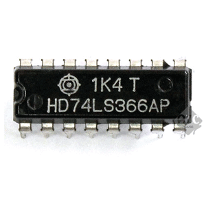 R12070-446 IC HD74LS366AP DIP-16 단자 제작 커넥터