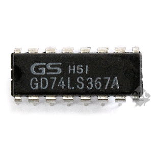 R12070-447 IC GD74LS367A DIP-16 단자 제작 커넥터