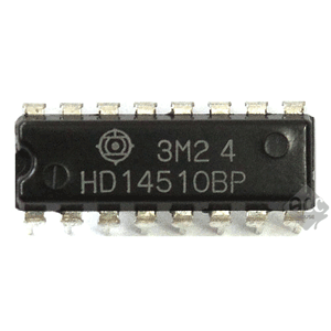 R12070-84 IC HD14510BP DIP-16 단자 제작 커넥터 핀