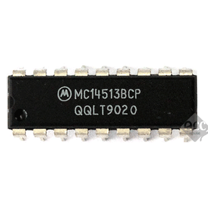 R12070-88 IC MC14513BCP DIP-18 단자 제작 커넥터 핀