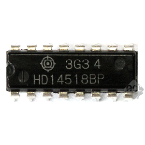 R12070-93 IC HD14518BP DIP-16 단자 제작 커넥터 핀
