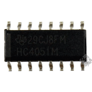 R12071-17 IC HC4051M SOP-16 단자 제작 커넥터 핀 잭