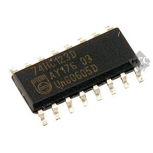 R12071-2 IC 74HC123D SOP-16 단자 제작 커넥터 핀 잭