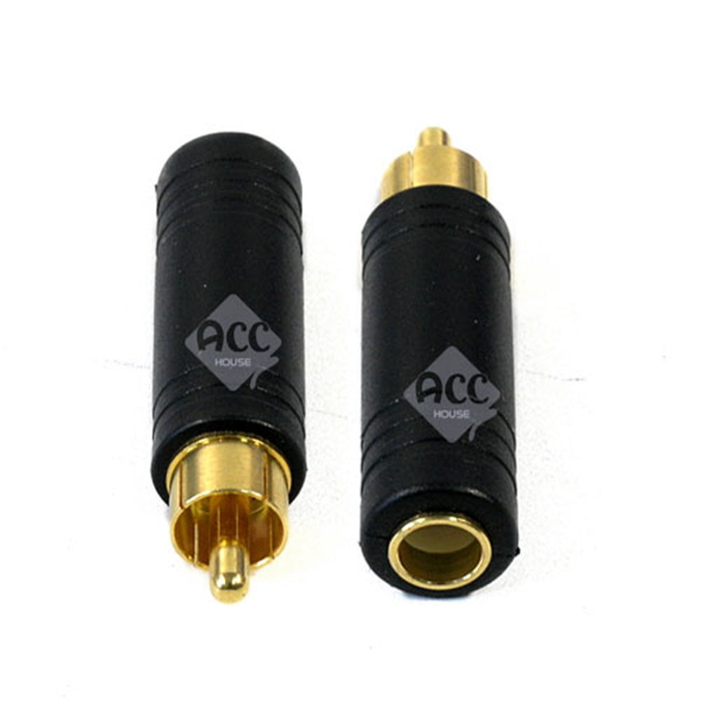 B53 모노6.3암-RCA 숫 변환젠더 잭 커넥터 단자 엠프