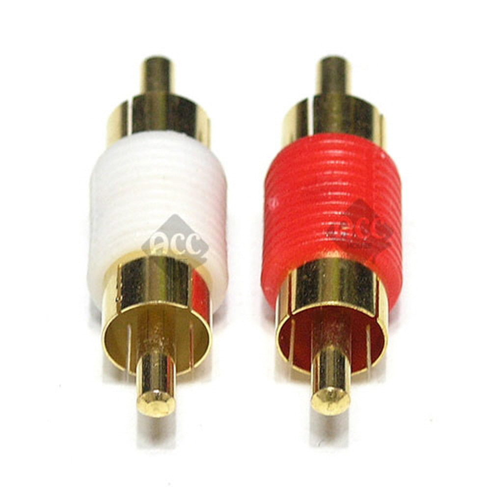 C253 RCA 이음 연결 젠더 잭 커넥터 단자 짹 컨넥터선