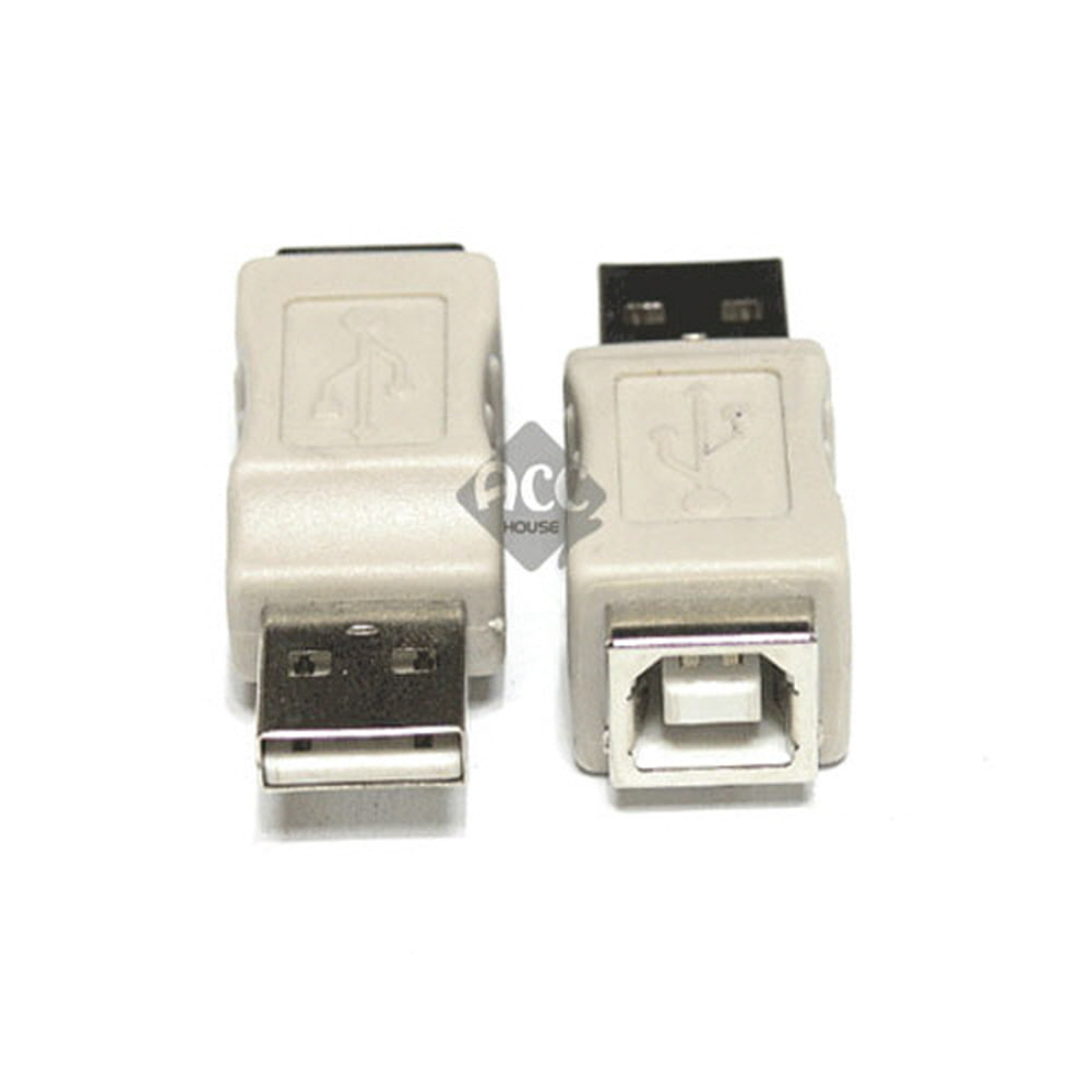 H830 USB B암-A숫 변환젠더 단자잭 커넥터 짹 연장 핀