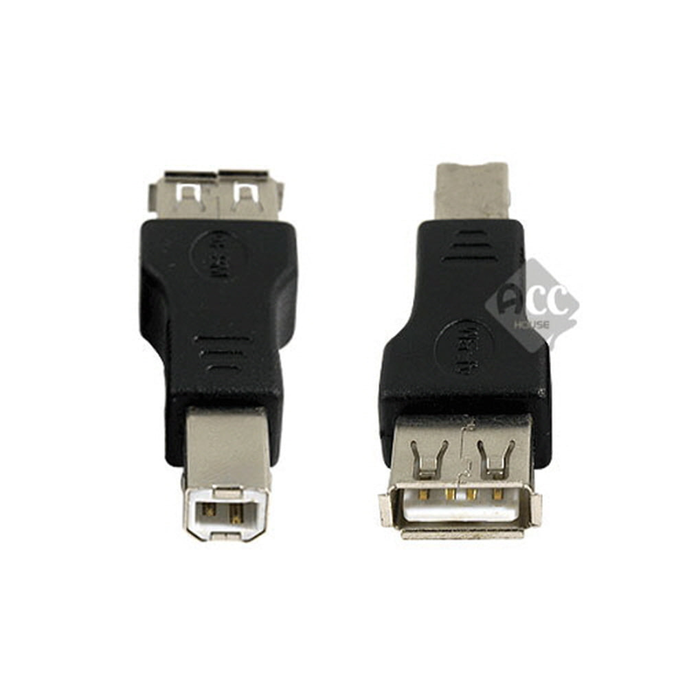 H832 USB A암-B숫 변환젠더 단자잭 커넥터 짹 연장 핀