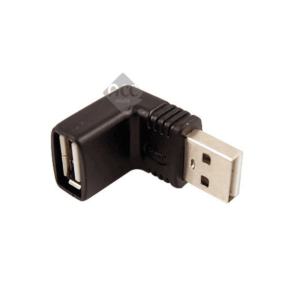 H8370-1 USB 꺾임형 젠더 잭 단자 커넥터 짹 연장 핀
