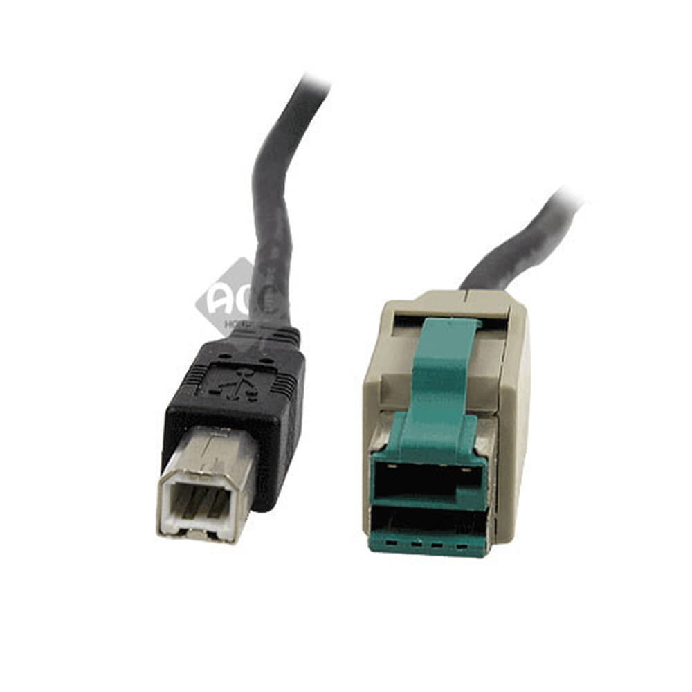 H8530-3 Powered USB 케이블 12V 커넥터 젠더 프린터