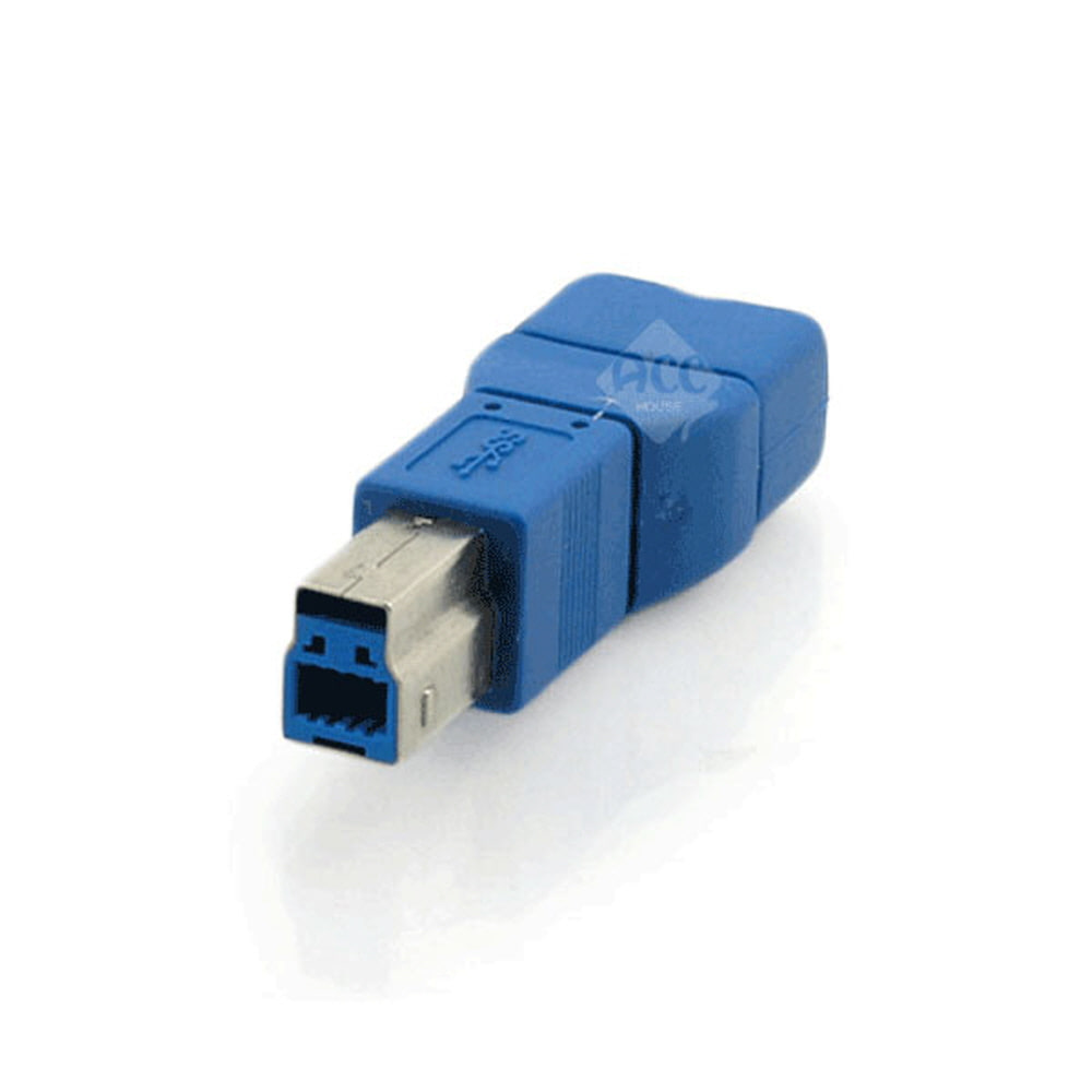 H8575 USB3.0젠더 A암B숫 단자잭 커넥터 변환 짹 핀