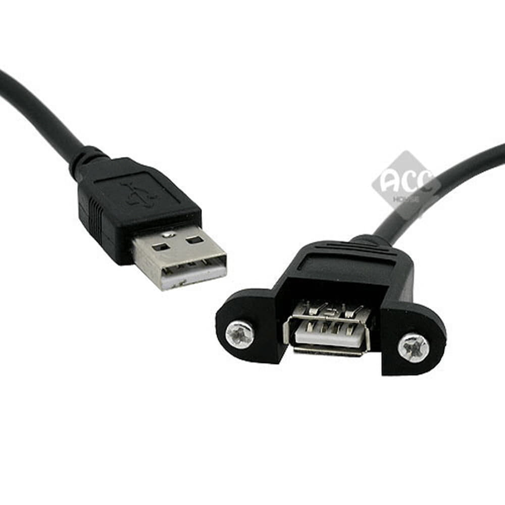 H8634 USB포트연장케이블 연결 선 잭 단자 커넥터 컴