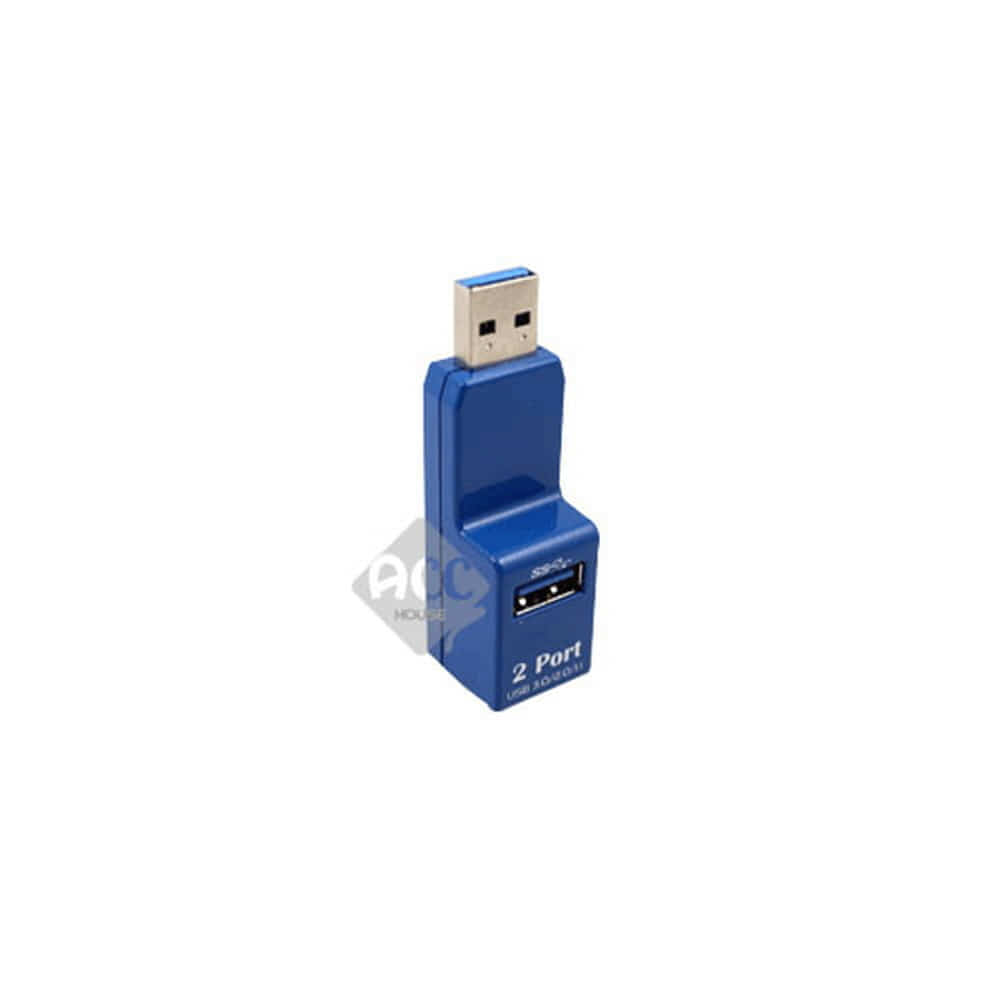 H8846-4 USB허브3.0 2포트 무전원 연결 케이블선 PC잭