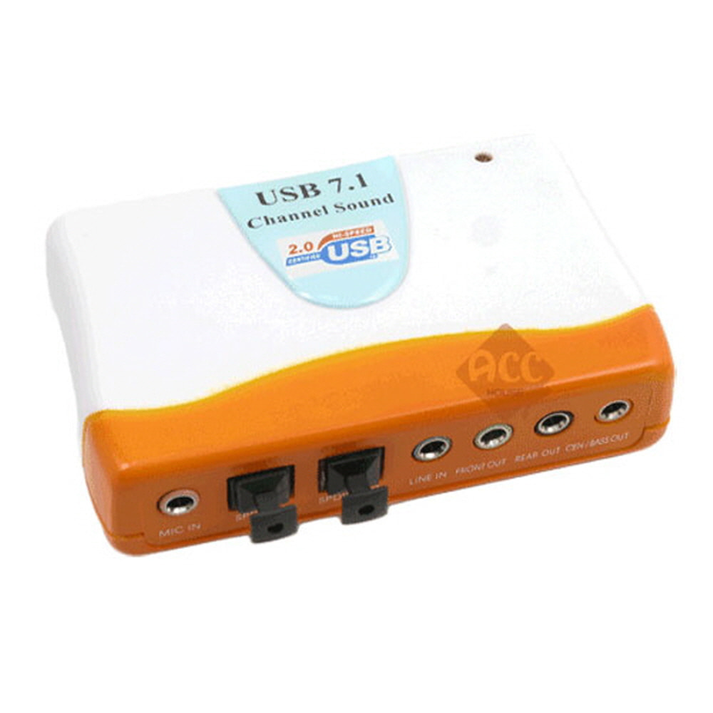 H88662 USB 오디오7.1채널 광 마이크 외장 연결케이블