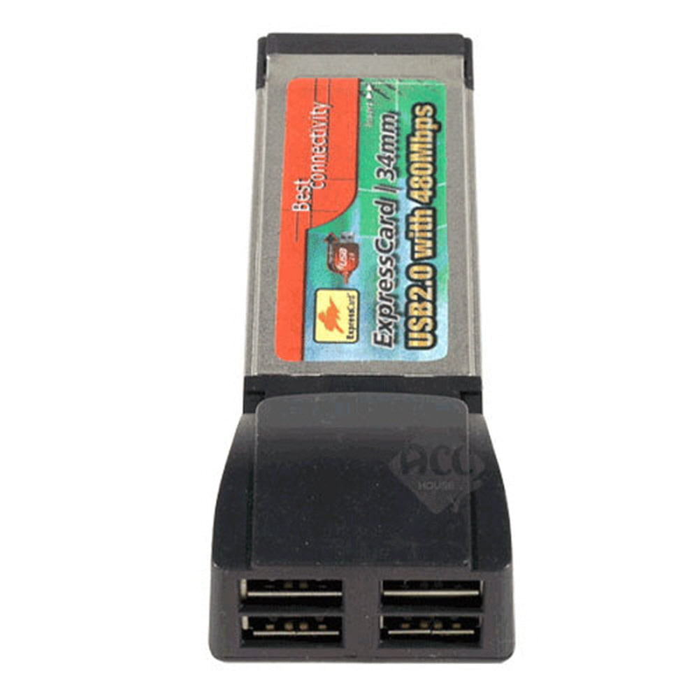 H904-2 USB2.0Express 카드 노트북 4포트 전원 어댑터