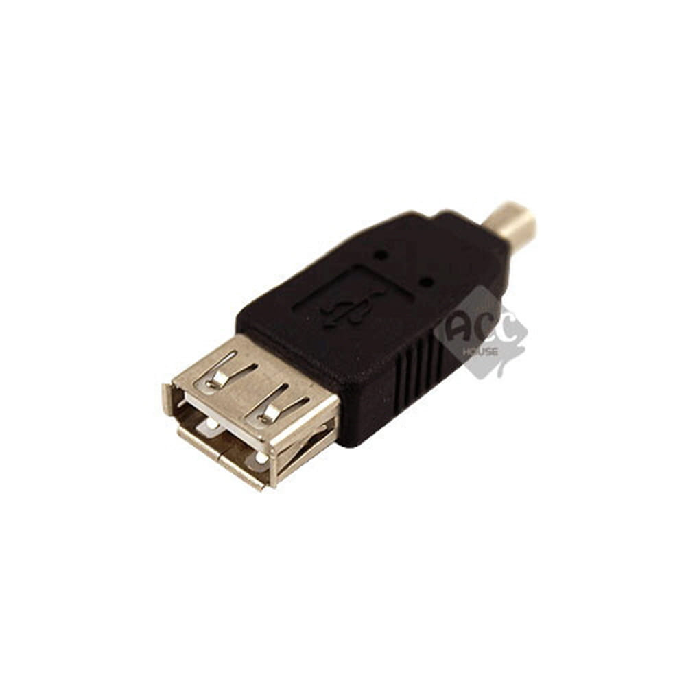 H9083-1 USB-미니4핀 젠더 변환 커넥터 단자 잭 연결