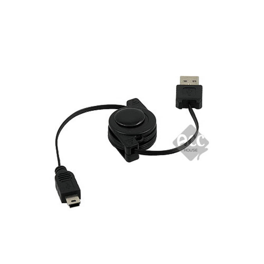 H909-1 USB2.0-미니5P 자동감김 케이블 PC 커넥터잭