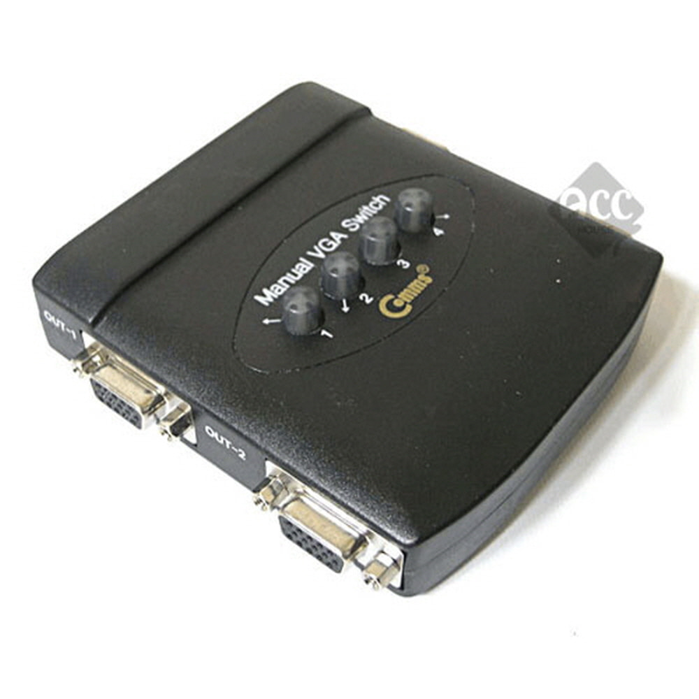 J1010 RGB 4:1수동선택기 연결 LCD D-SUB