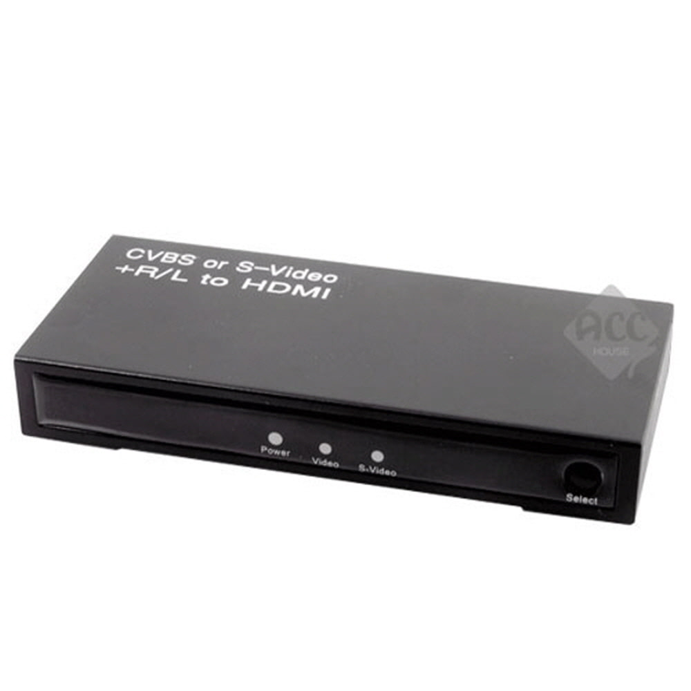 J10129 비디오S비디오/오디오-HDMI 컨버터 아날로그