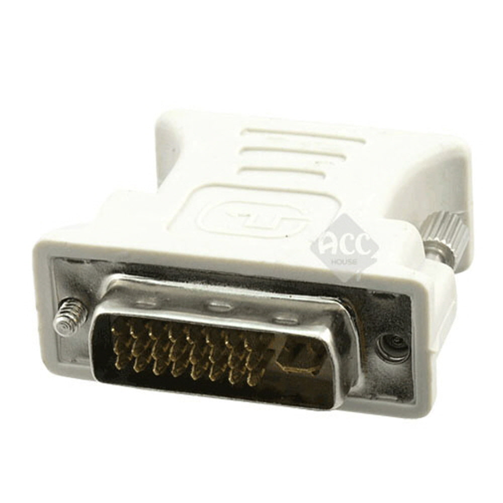 J9541 3열15핀암-DVI-I숫 듀얼젠더 RGB D-SUB 커넥터