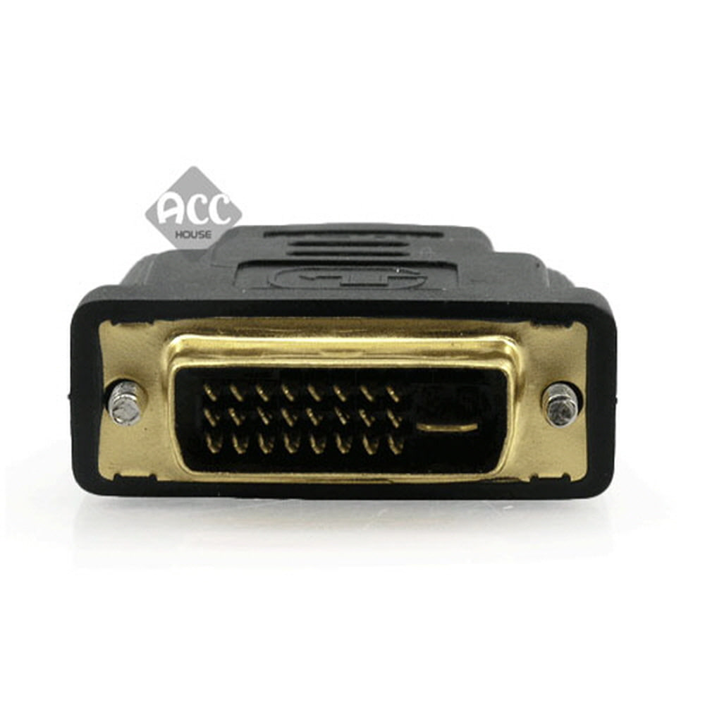 J9568 HDMI-DVI-D 변환젠더 연결 선 커넥터잭 짹 핀